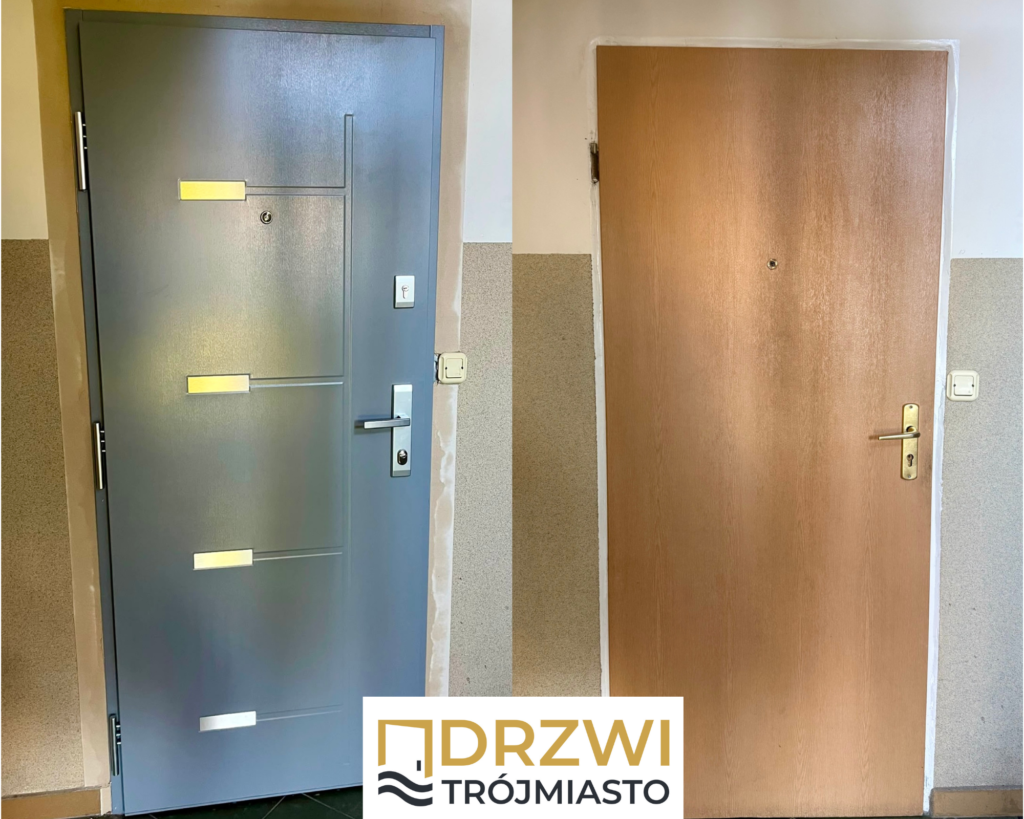 Montaż drzwi wejściowych antywłamaniowych Gerda w okolicach Gdańska